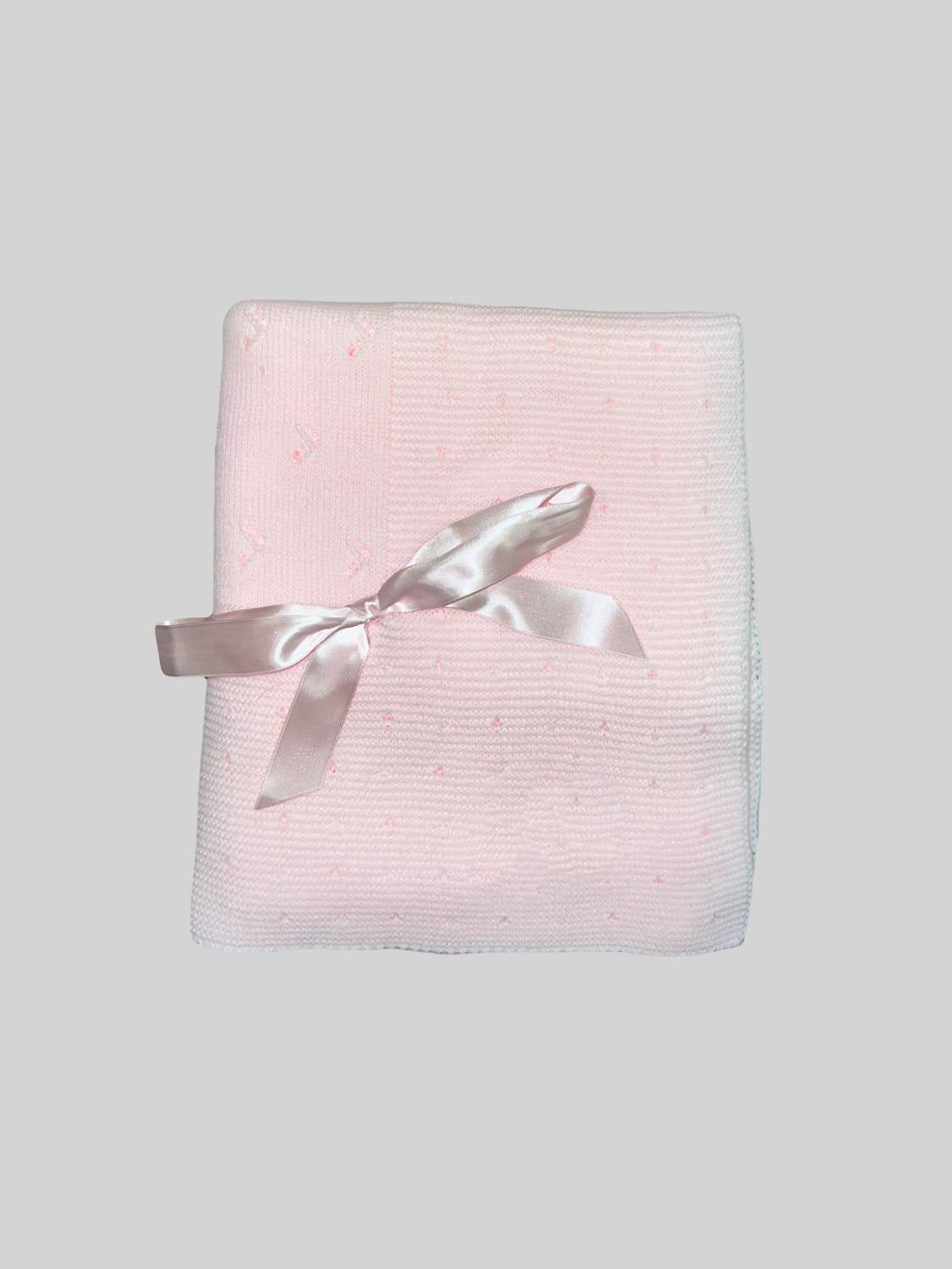 Juliana - Baby Dotted/textured Knit Blanket