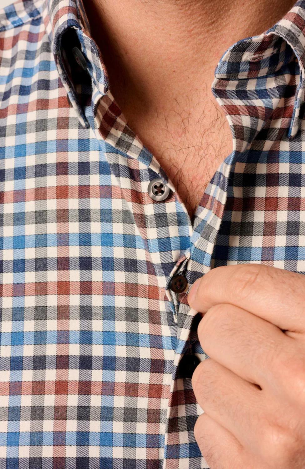 Johnnie-O - Performance Flannel Button Down Shirt