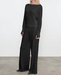 Enza Costa - Cashmere Drawcord Pant