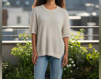 Ted Baker - Striped Knit Sweater
