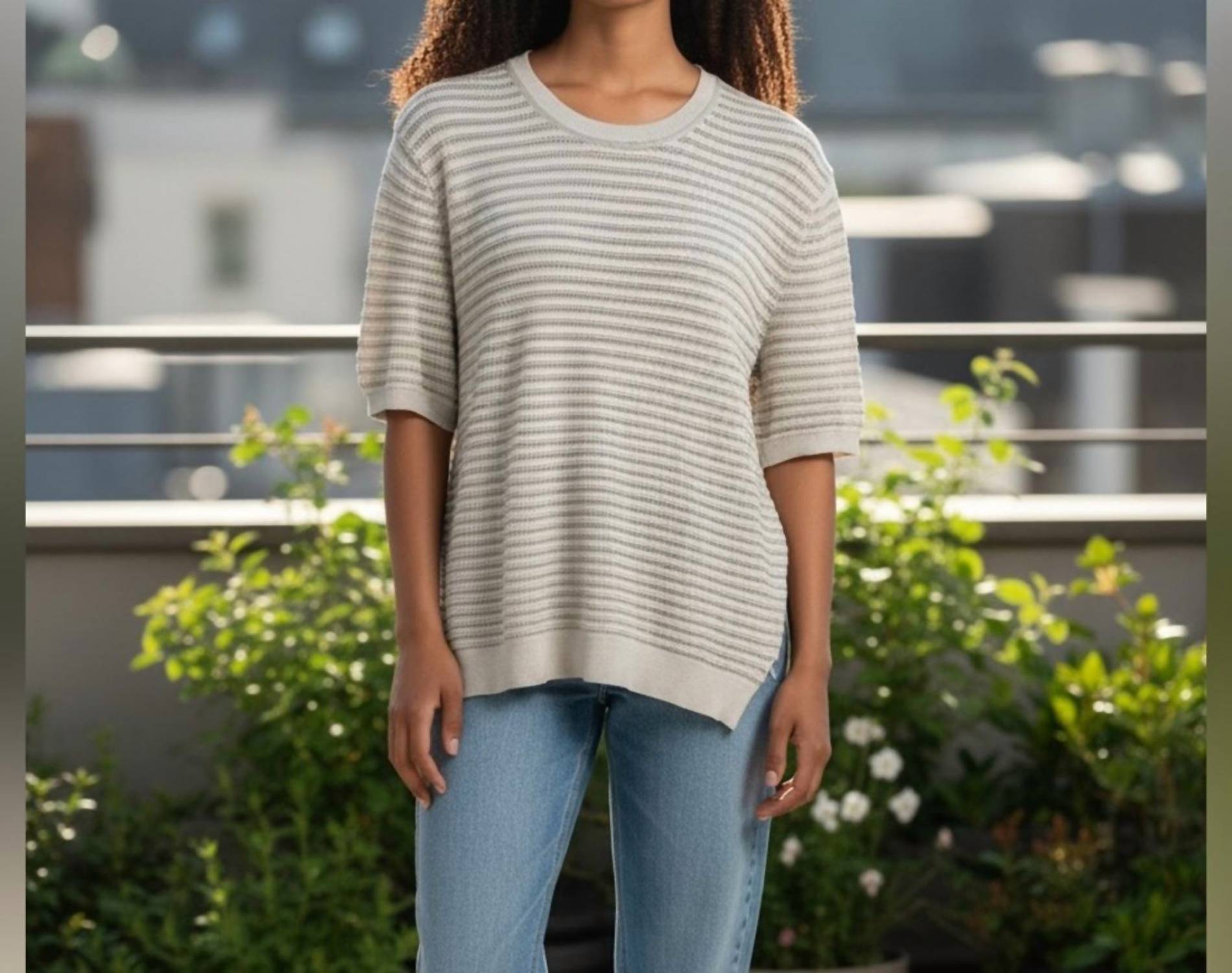 Ted Baker - Striped Knit Sweater