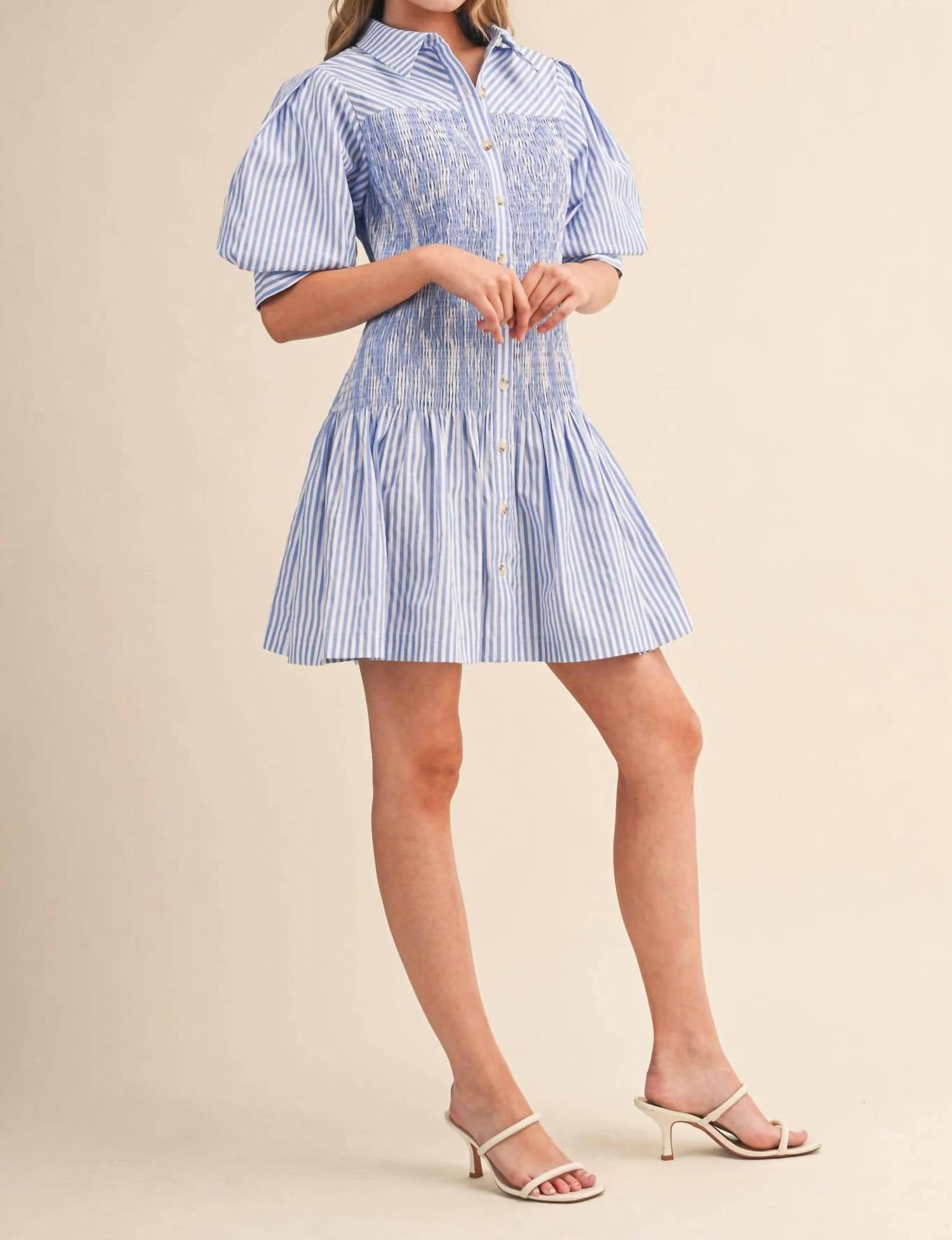 &Merci - Women's Hampton Stripe Dress