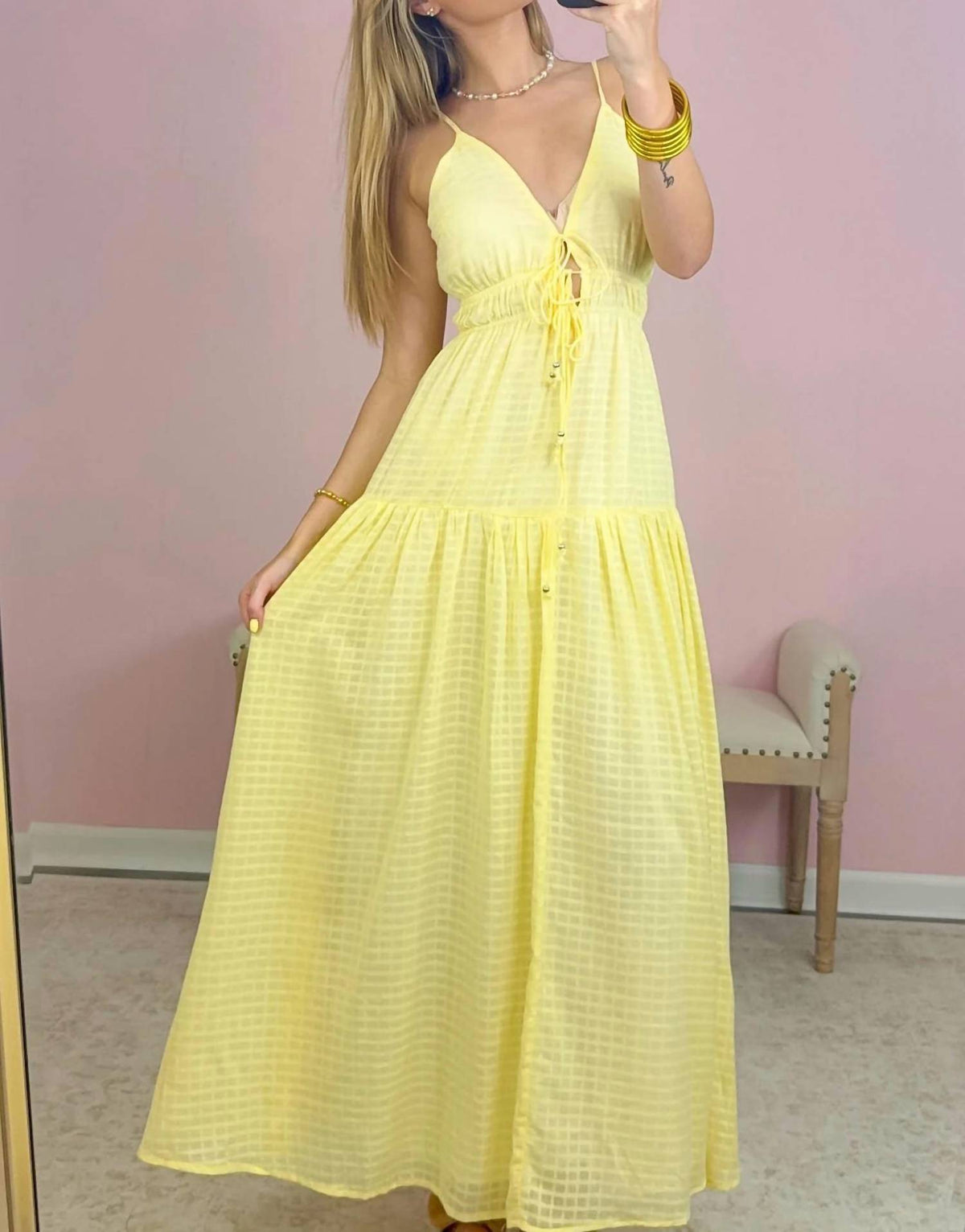 Elan - Women's The Sunny Side Maxi Dress