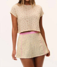 Loveshackfancy - Rubin Cropped Tee
