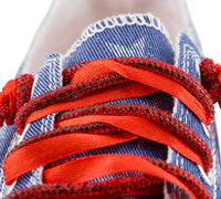 Very G - Women's Aman Usa Rhinestone And Satin Lace Up Sneaker