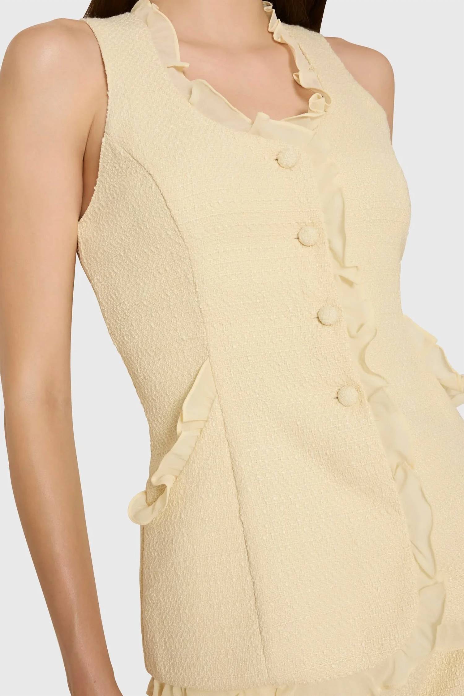Amanda Uprichard - Kya Ruffle Top