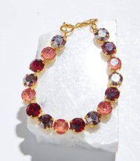 La Vie Parisienne - Women's Crystal Chain Bracelet