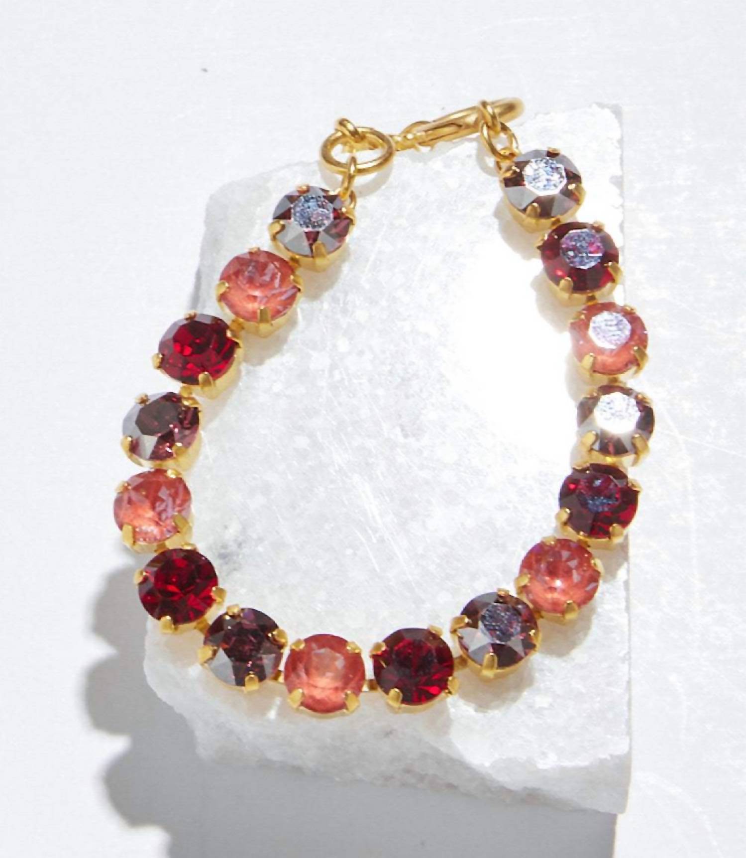 La Vie Parisienne - Women's Crystal Chain Bracelet