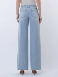 VERVET BY FLYING MONKEY Olivia Jeans in light wash denim - women's pants - view 4
