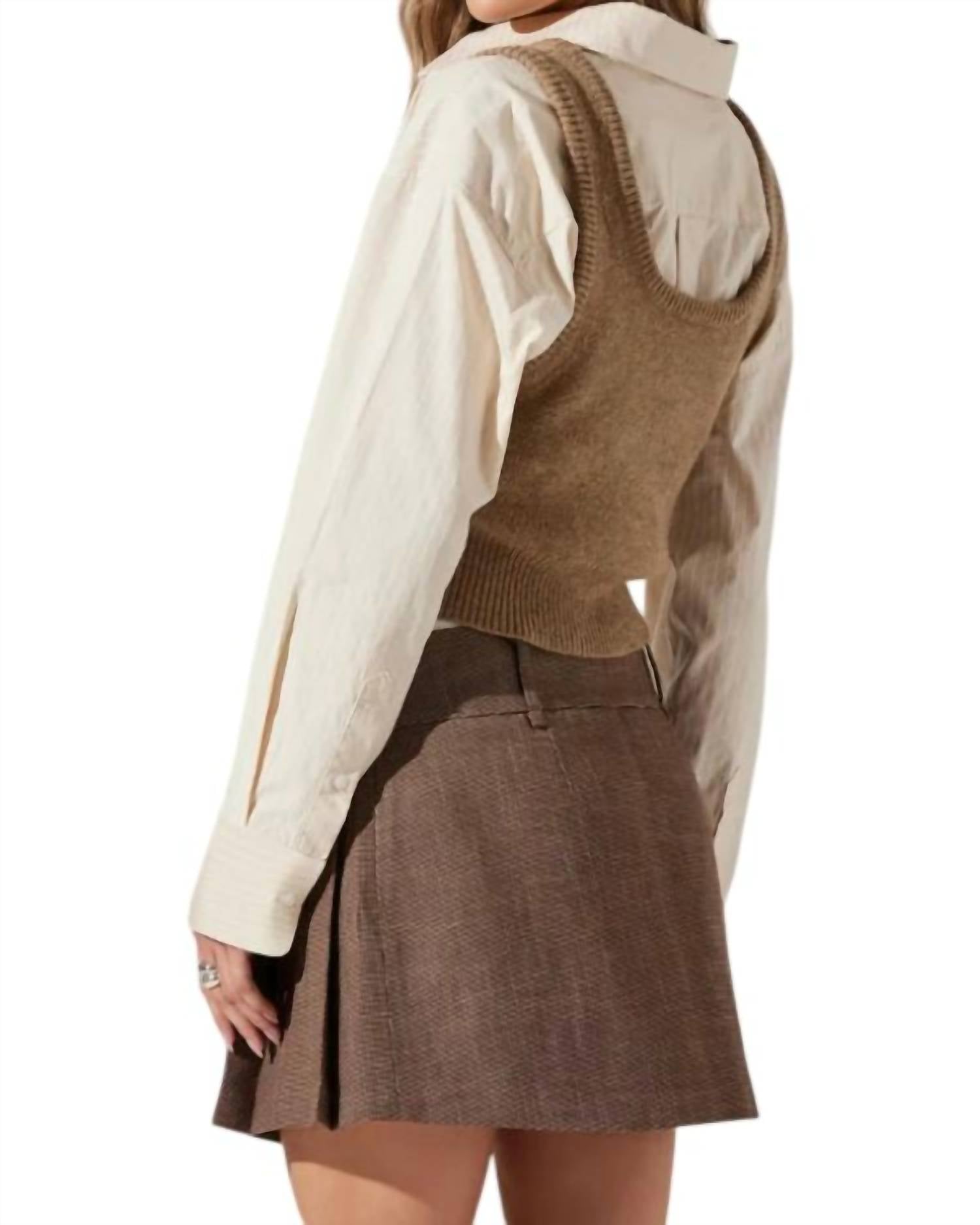 Astr - Guinevere Layered Sweater