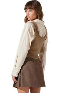 Astr - Guinevere Layered Sweater