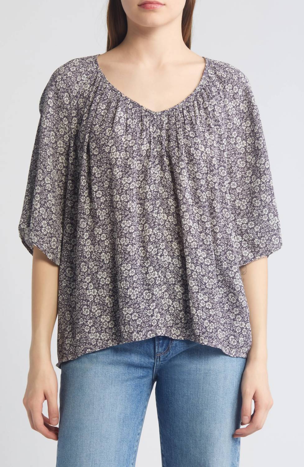 Faherty - Amira Floral Print Top
