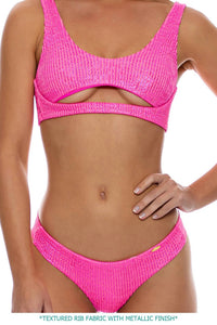 Luli Fama - Bella Open Front Bralette Top