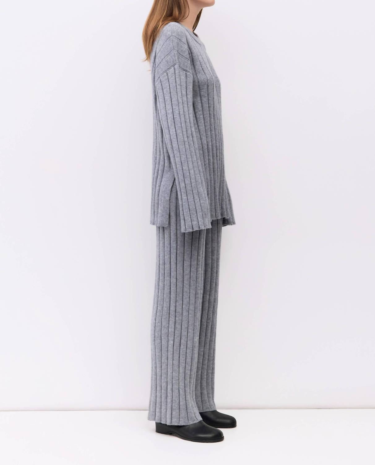 Mod Ref - Dakota Ribbed Knit Lounge Sweater