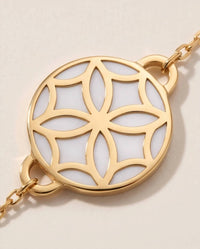 Georgina Jewelry - Women's Signature Flower Mother Pearl Necklace