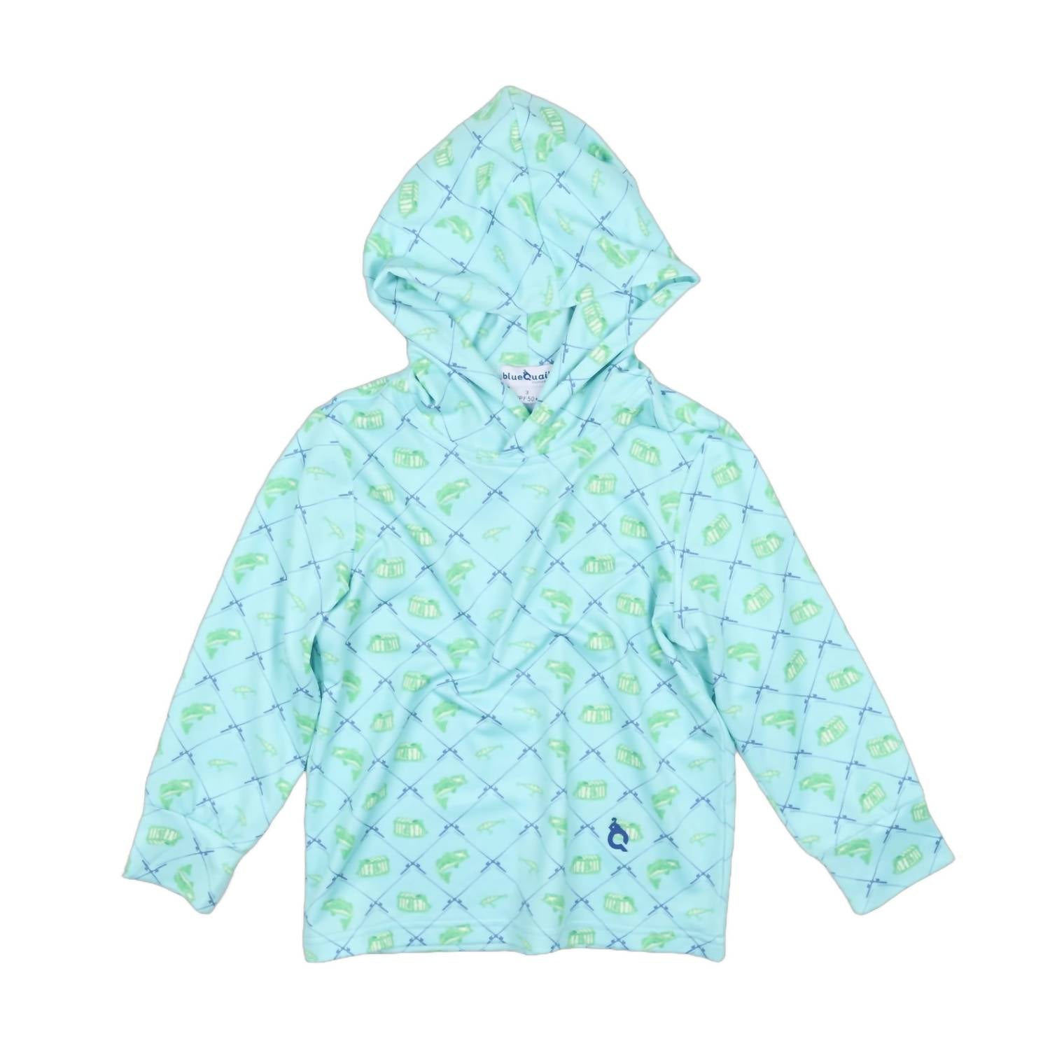 Blue Quail Clothing Co. - Kids Fisherman Lightweight Performance Hoodie