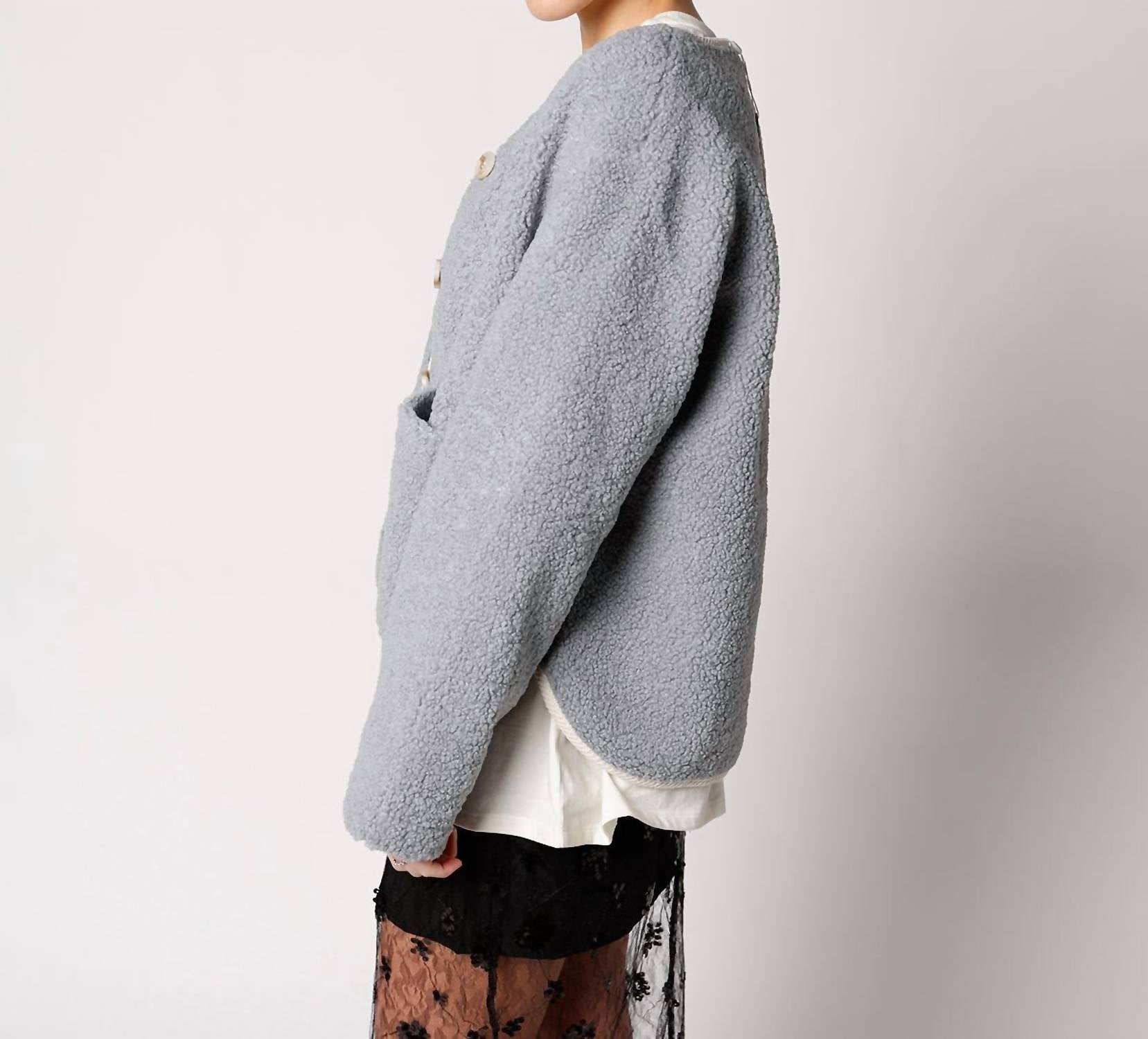 Sadie & Sage - Bluebird Shearling Jacket