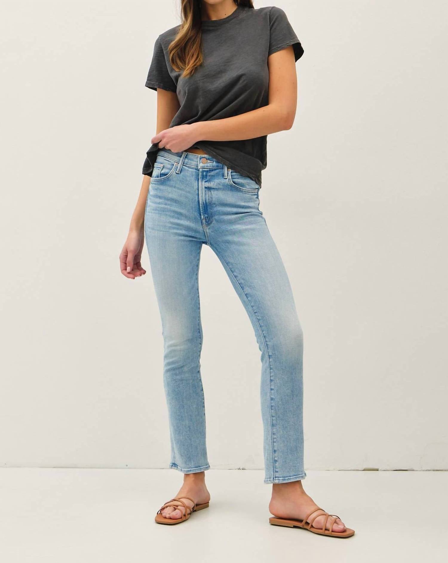 Be Cool - Leona Classic Cut Acid Wash Cotton Tee