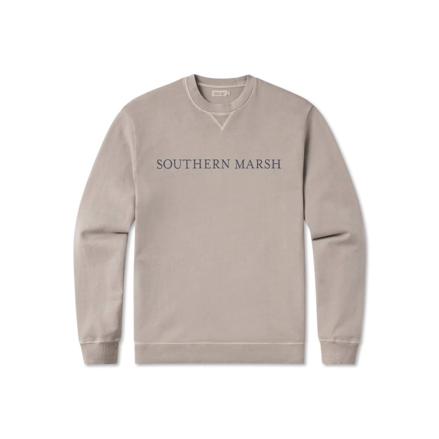 Southern Marsh - Men's Seawash Crewneck Sweatshirt