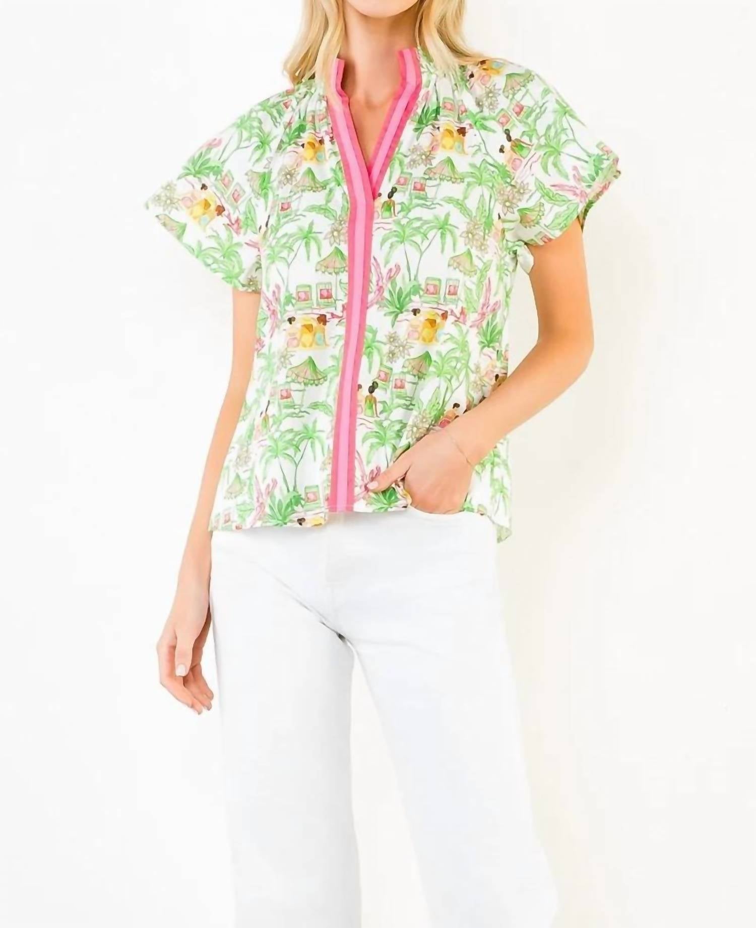Thml - Vacation Scene Top