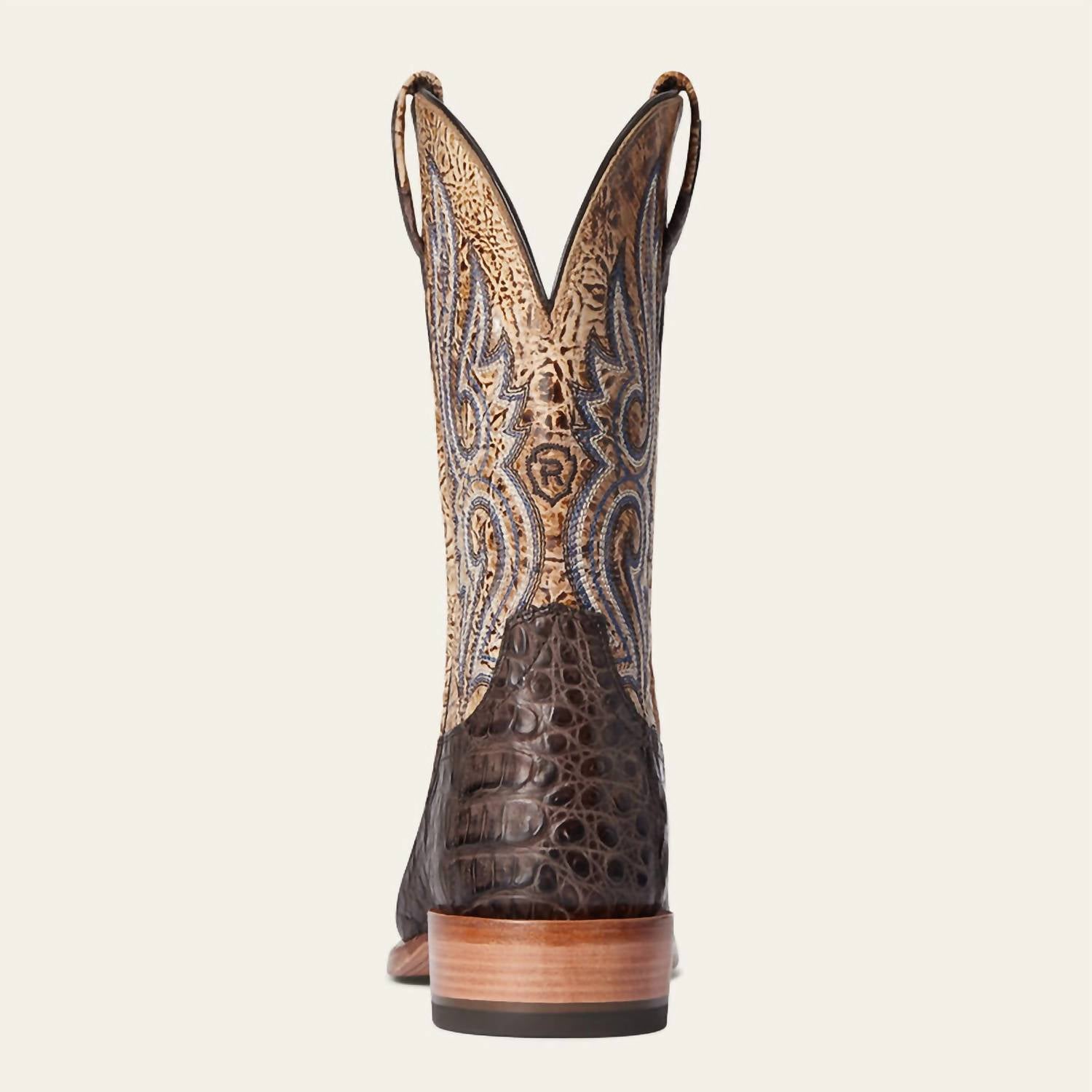 Ariat - Men's Relentless Denton Caiman Belly Western Cowboy Boot