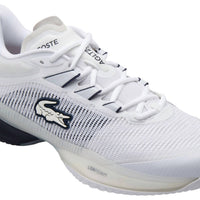 LACOSTE Men's Ag-lt23 Ultra Shoes in off white navy - men's shoe - view 6