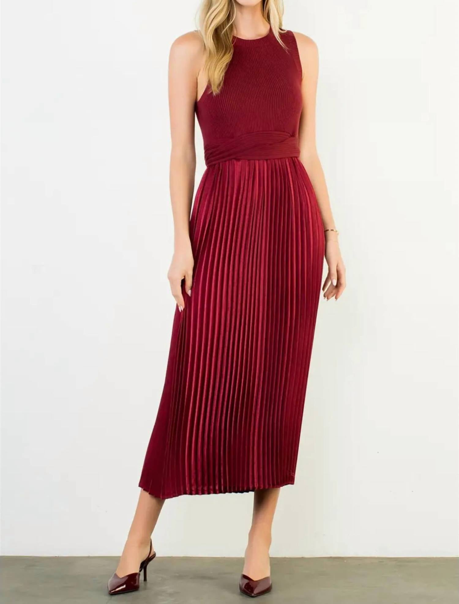 Thml - Bella Pleated Dress