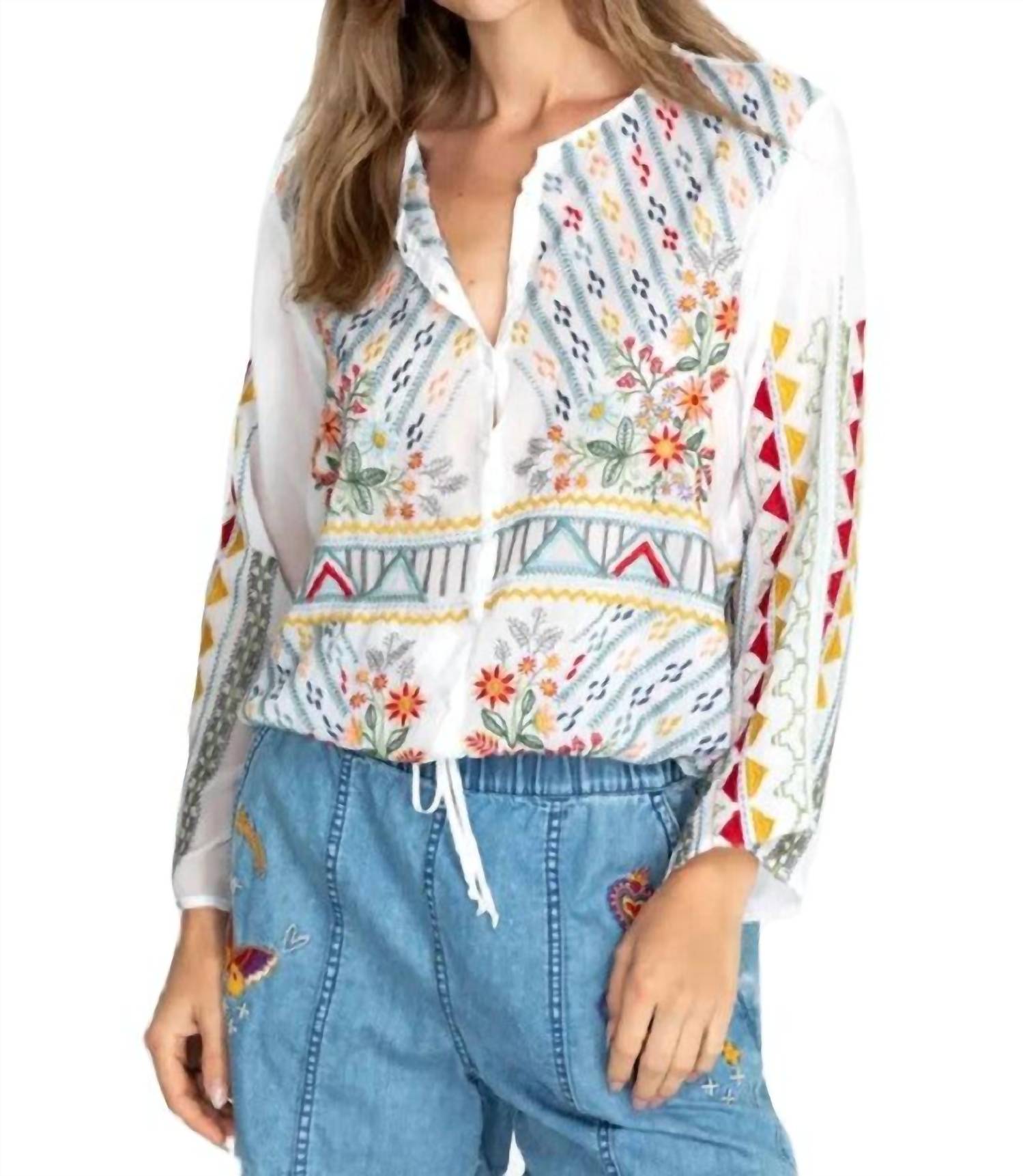 Johnny Was - Ezra Blouse
