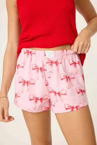 Pj Salvage - Ribbons & Bows Flannel Shorts
