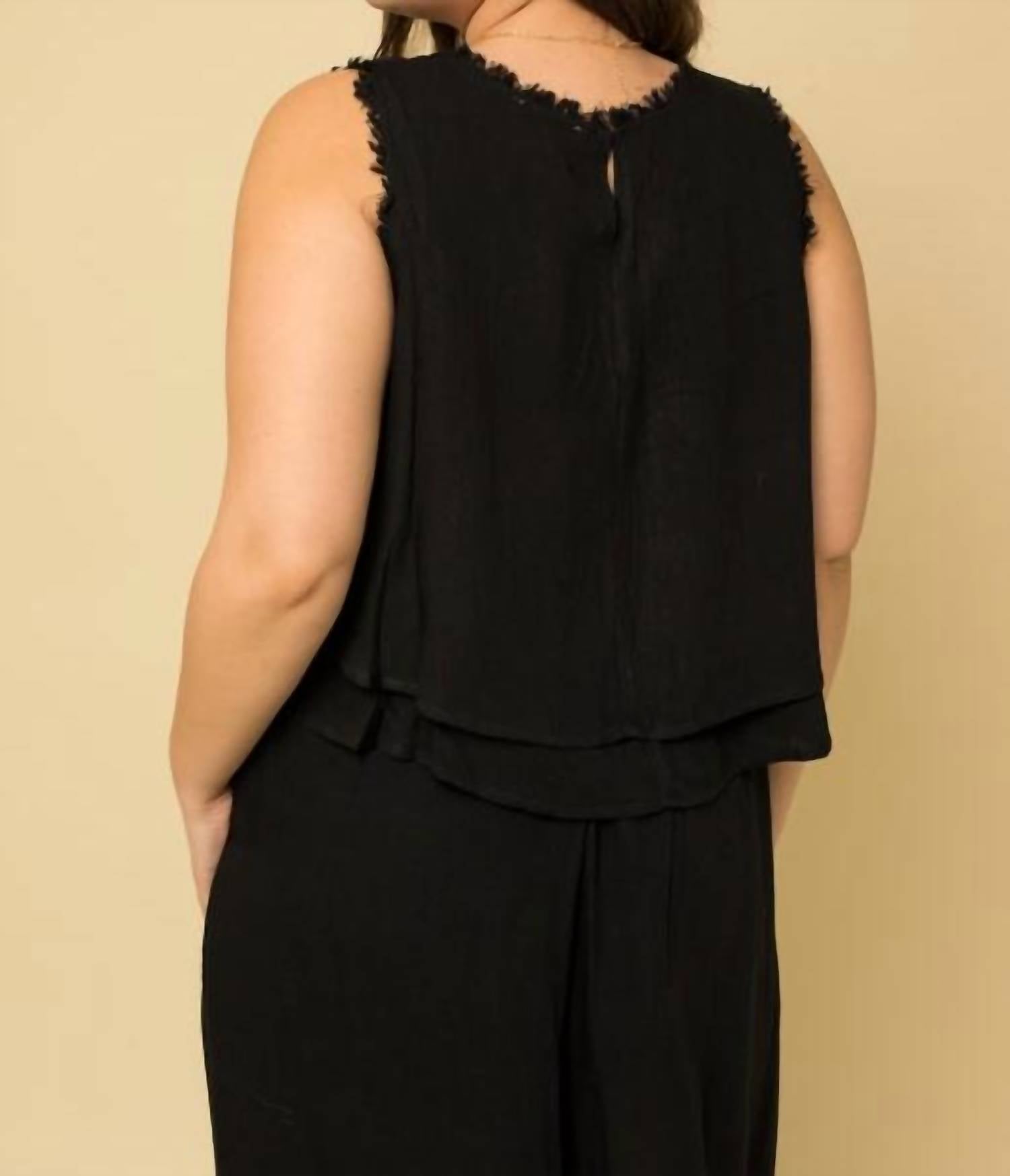 Fringe Rayon Top