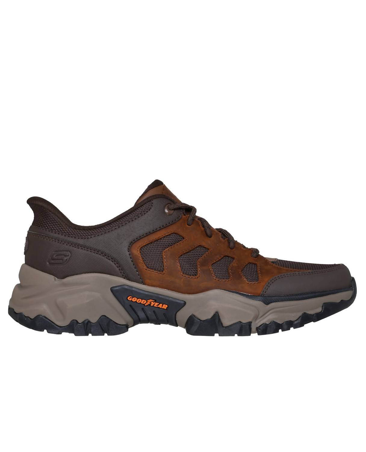 Skechers Men's Jagger Slip On Sneakers in brown - men's sneaker