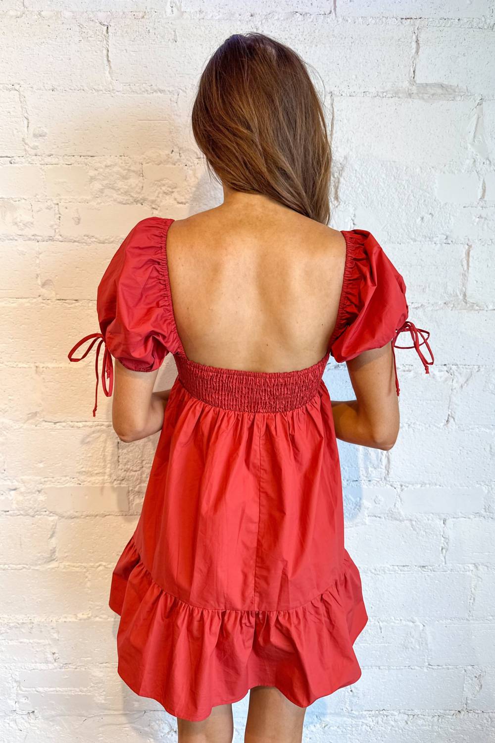 Olivaceous - Sweetie Swing Dress
