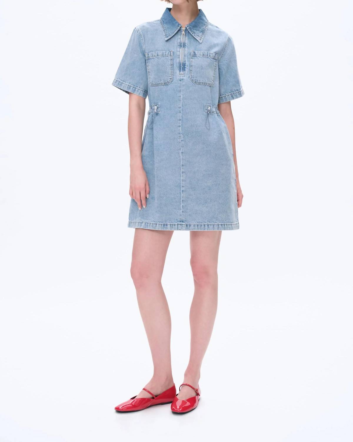 Bayeas - Denim Shirt Dress