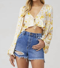 For Love & Lemons - Marcia Crop Top