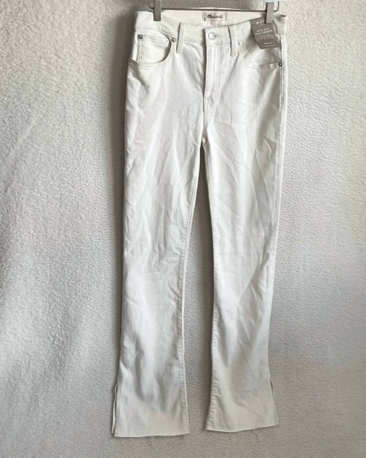 Madewell - Women's Tall Kick Out Full Length Jeans