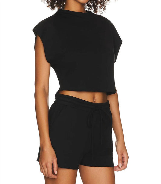Lanston - Crop Turtleneck Tank