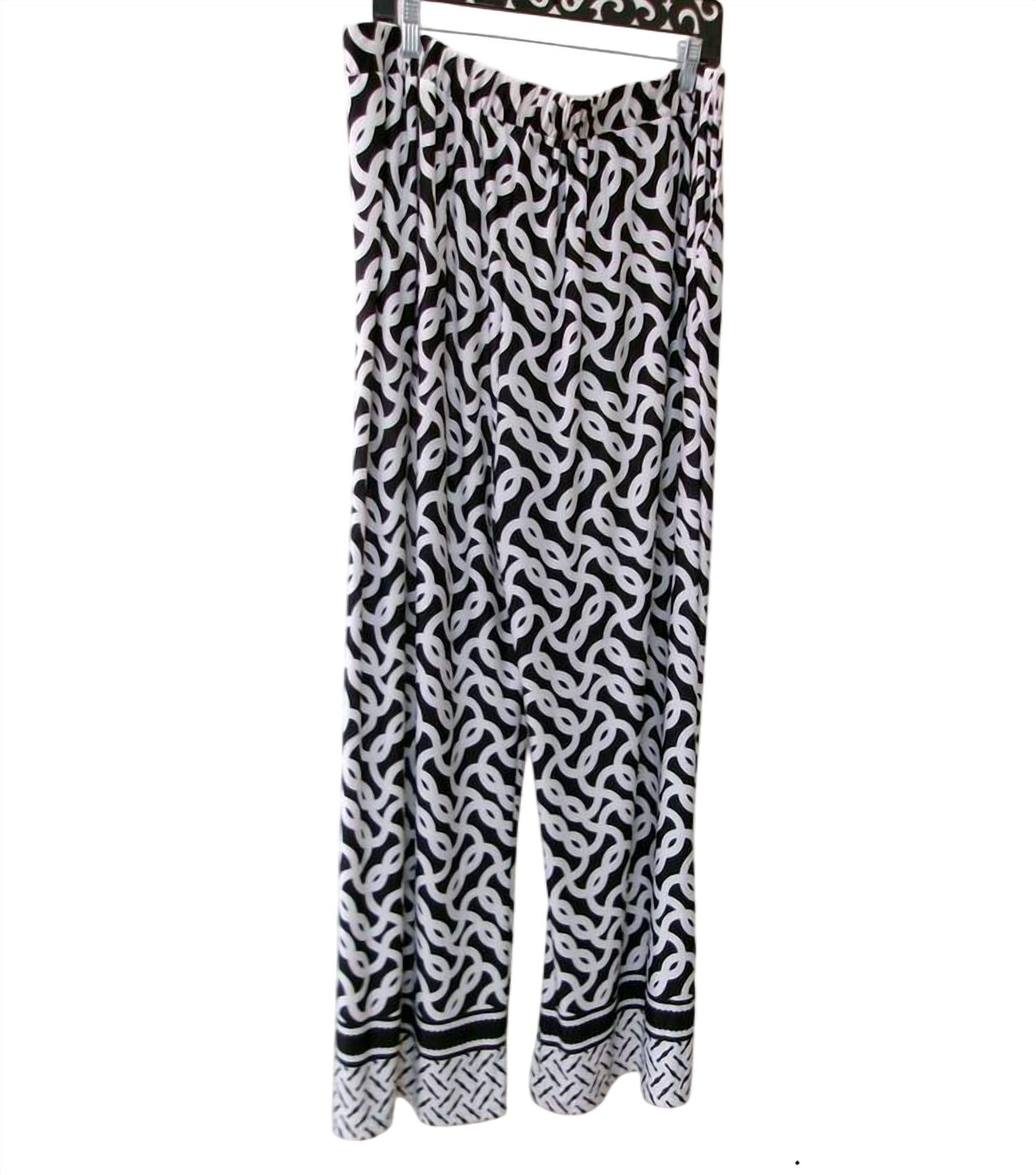 Charlie Paige - Women's Elastic Waist Wide Leg Palazzo Pant