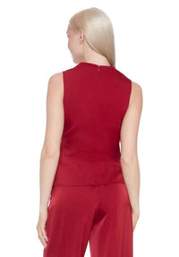 I Love Tyler Madison - Veronca Belize Satin Sleeveless Top