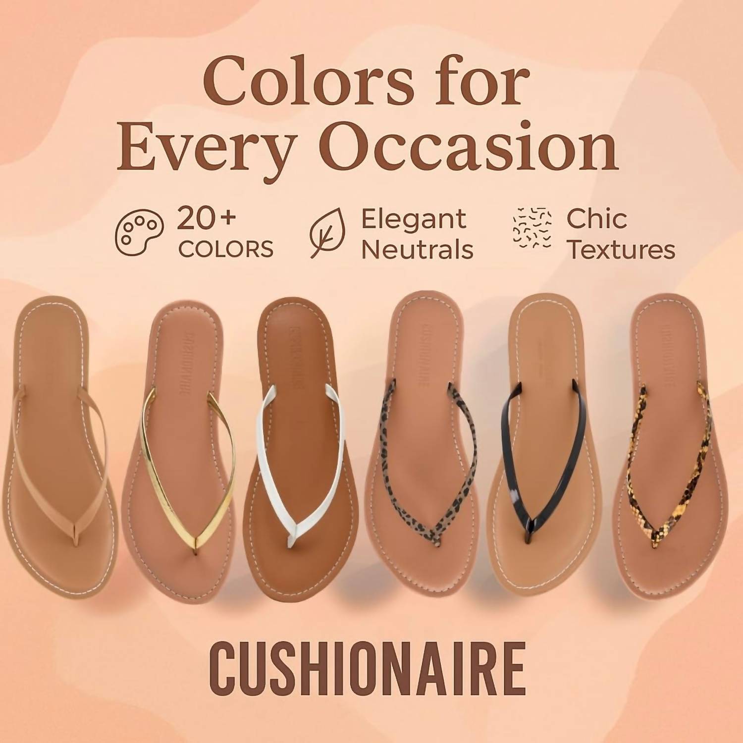 Cushionaire - Women's Cora Flip Flops