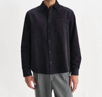 Wax London - Men's Shelly Seersucker Cord Shirt