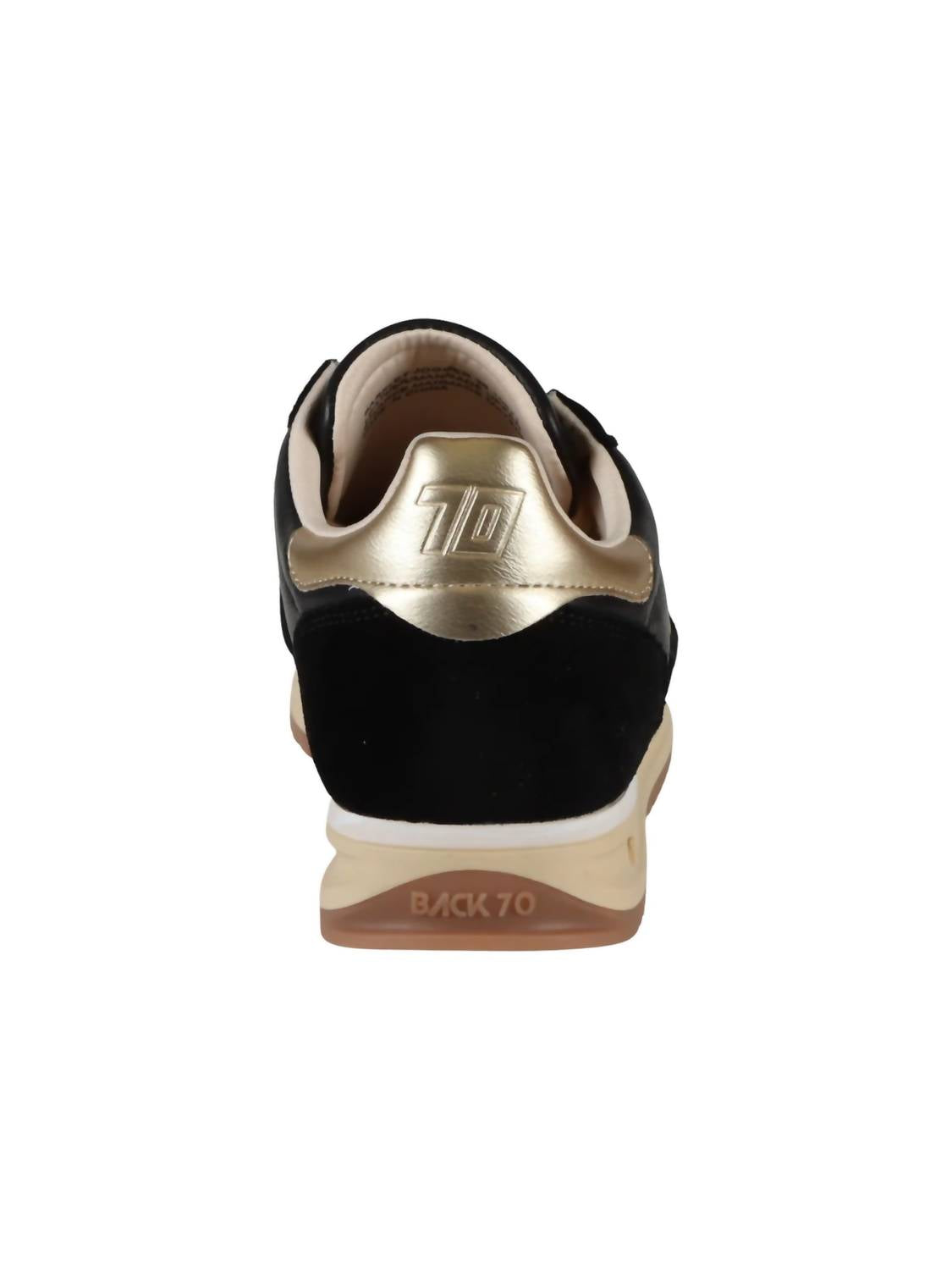Back 70 Women's Jogger N Sneakers in black gold 1 - women's sneaker - view 5
