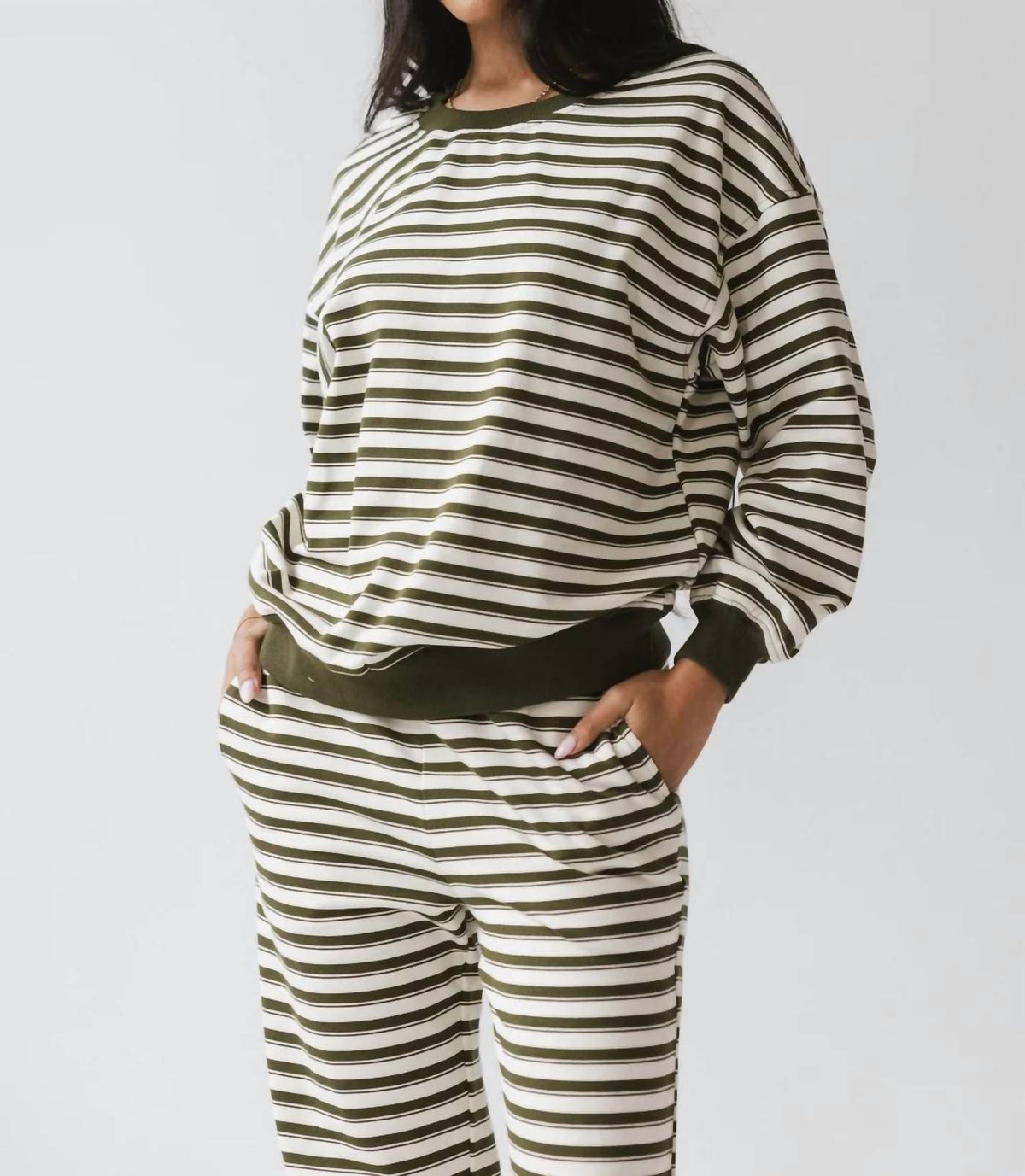 Le Lis - Sunday Stripe Sweatshirt