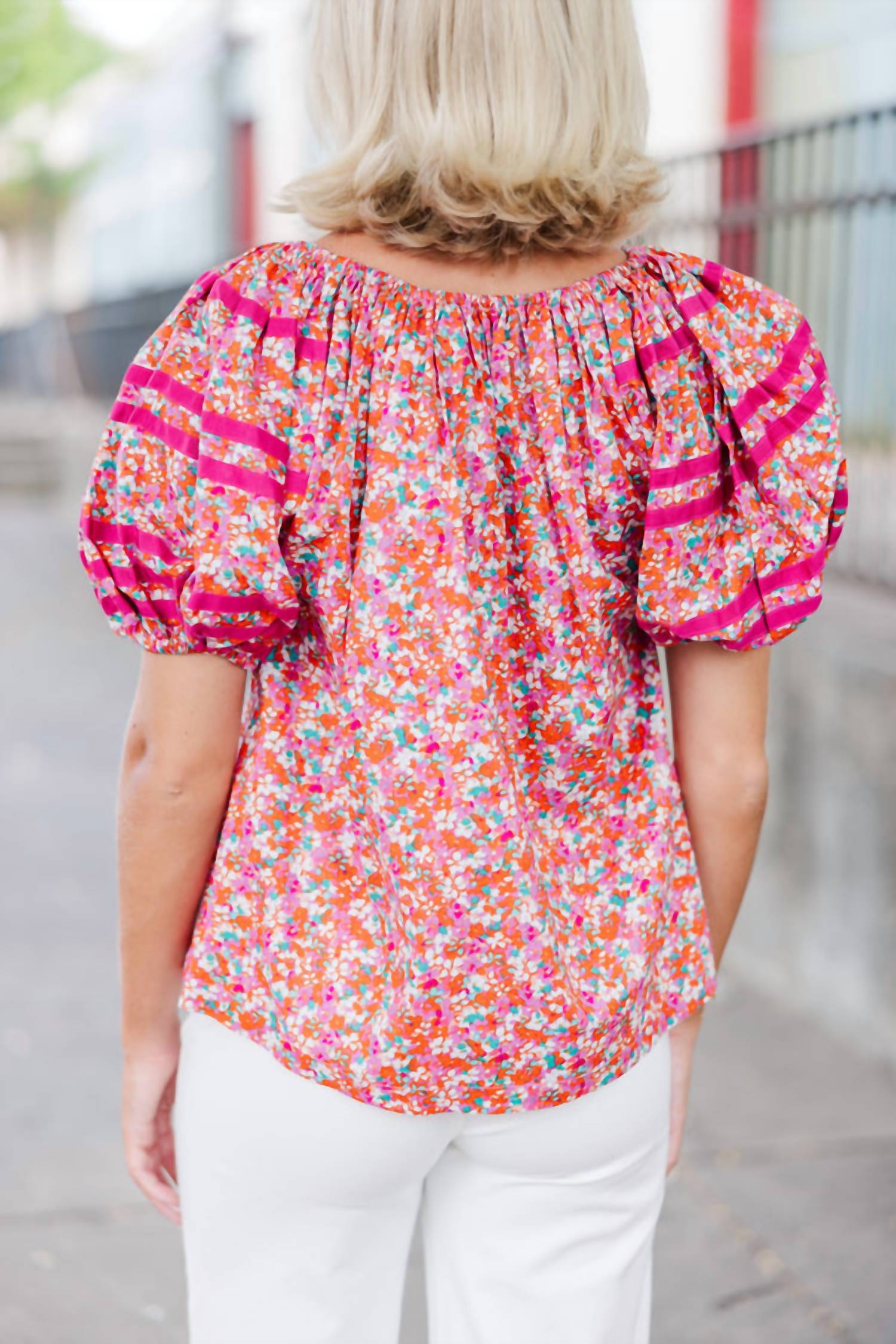 Pinch - Under Your Spell Puff Sleeve Blouse