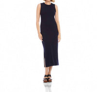 Karen Kane - Ribbed Sleeveless Midi Column Dress