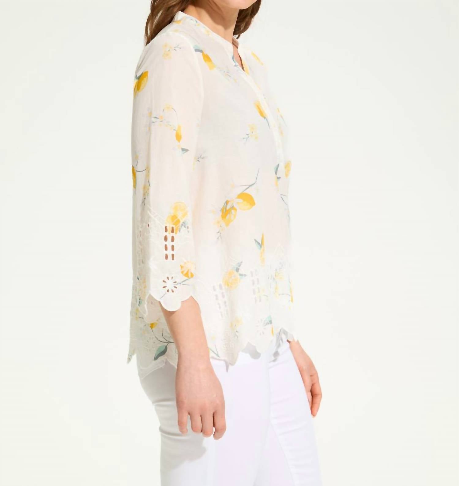 Fdj - Eyelet Top
