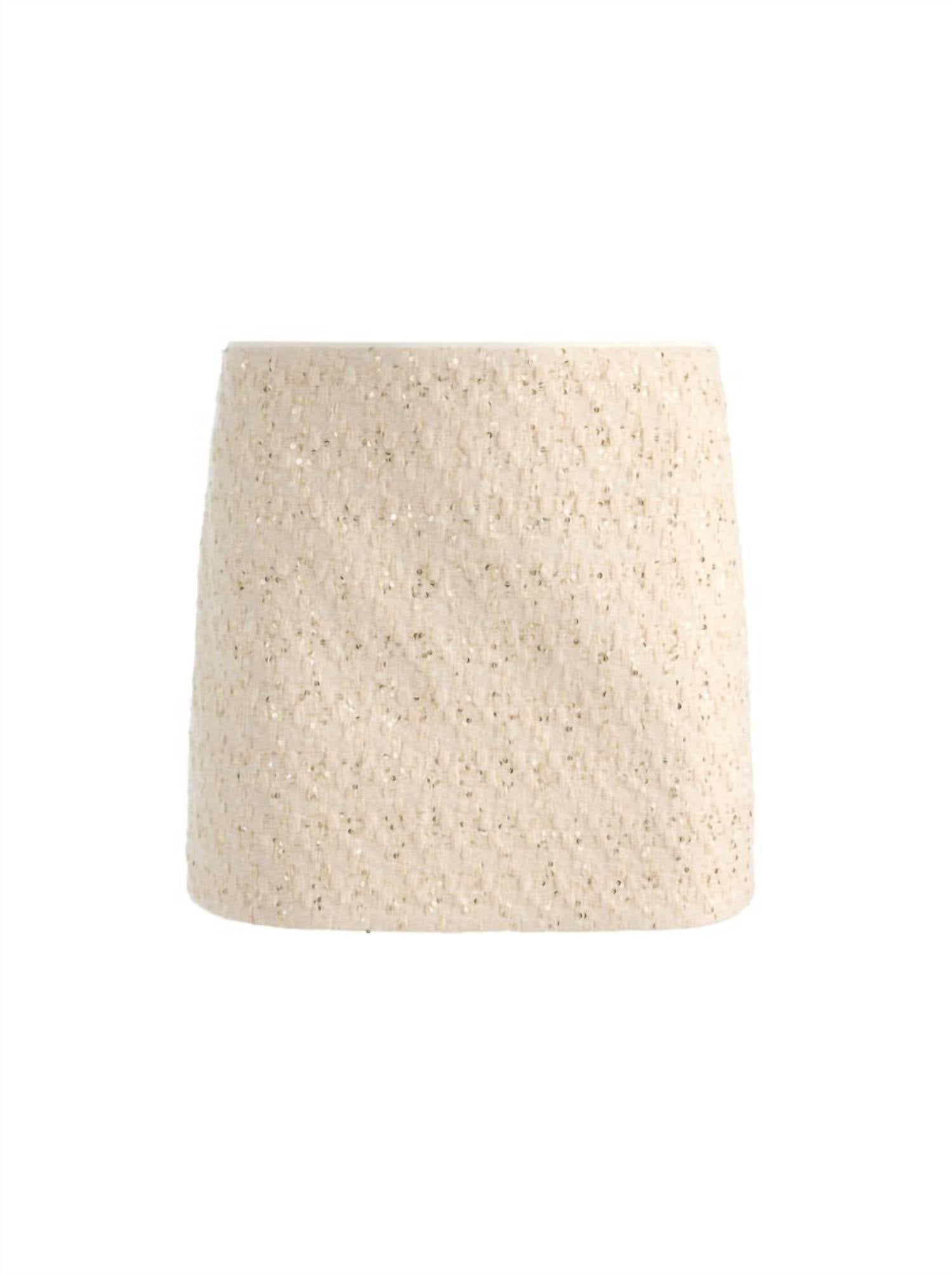 Alice + Olivia - Rubi Embellished Tweed Mini Skirt