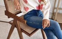 Lovesoft - Heart Long Sleeve Knit Sweater