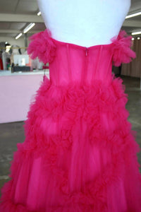 Juliet - Women's A-line Off The Shoulder Prom Dress