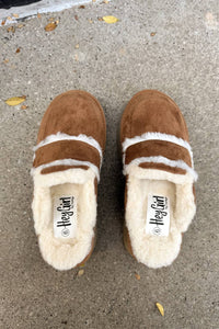 Hey Girl by Corkys Women's Veg Out Suede Platform Clog in camel - women's shoe - alternate view