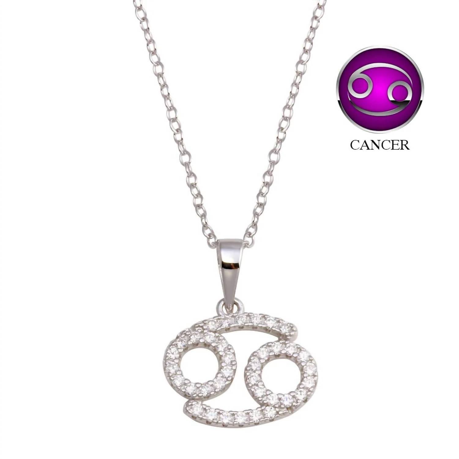 Starlette - Women's Zodiac Cancer Necklace